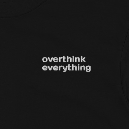 overthing everything - broderie